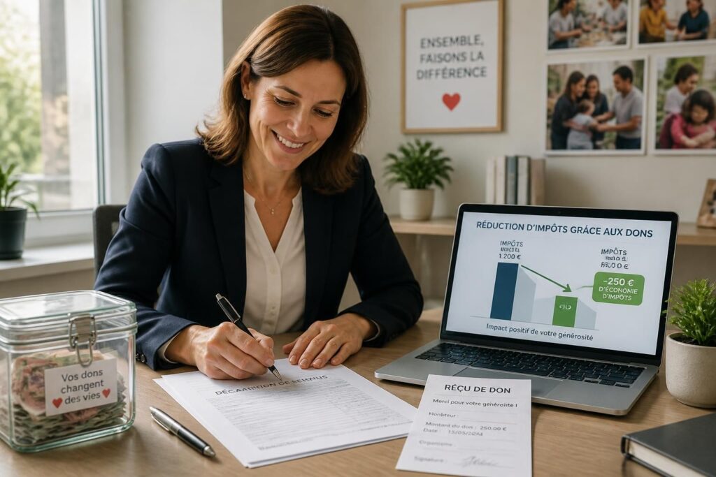 découvrez comment bénéficier des avantages fiscaux grâce aux dons et réduire votre impôt en toute simplicité. guide complet sur la réduction d'impôt liée aux dons.
